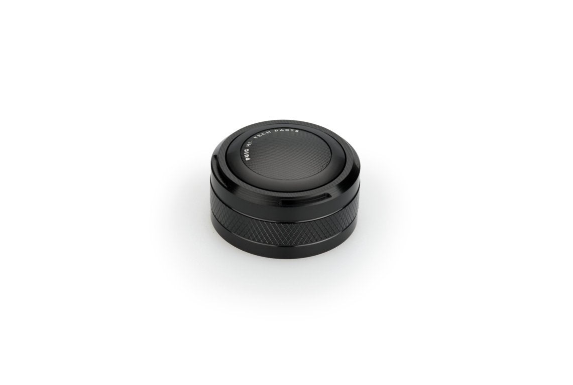Puig Clutch Fluid Reservoir Cover | Black | Kawasaki Ninja H2 SX 2018>Current - Pyramid Motorcycle Accessories