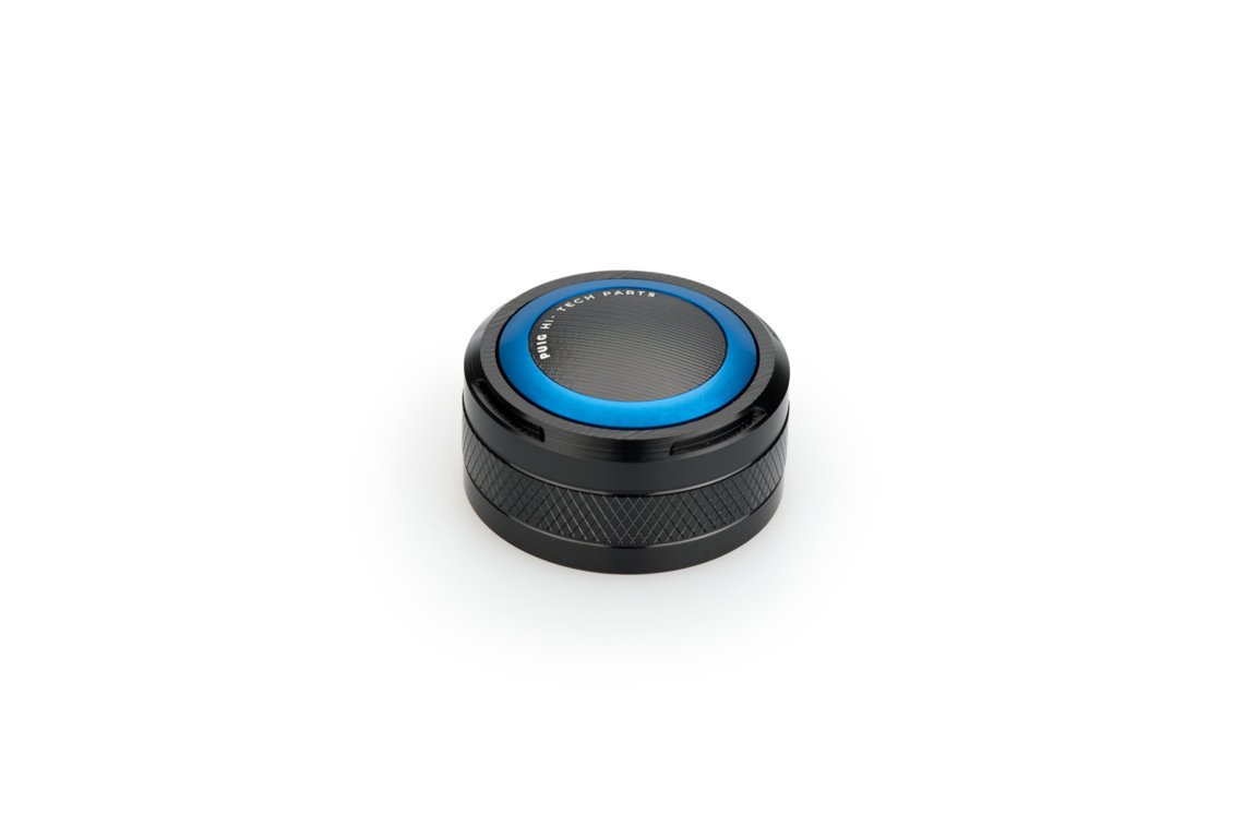 Puig Clutch Fluid Reservoir Cover | Blue | Kawasaki Z H2 SE 2020>Current - Pyramid Motorcycle Accessories