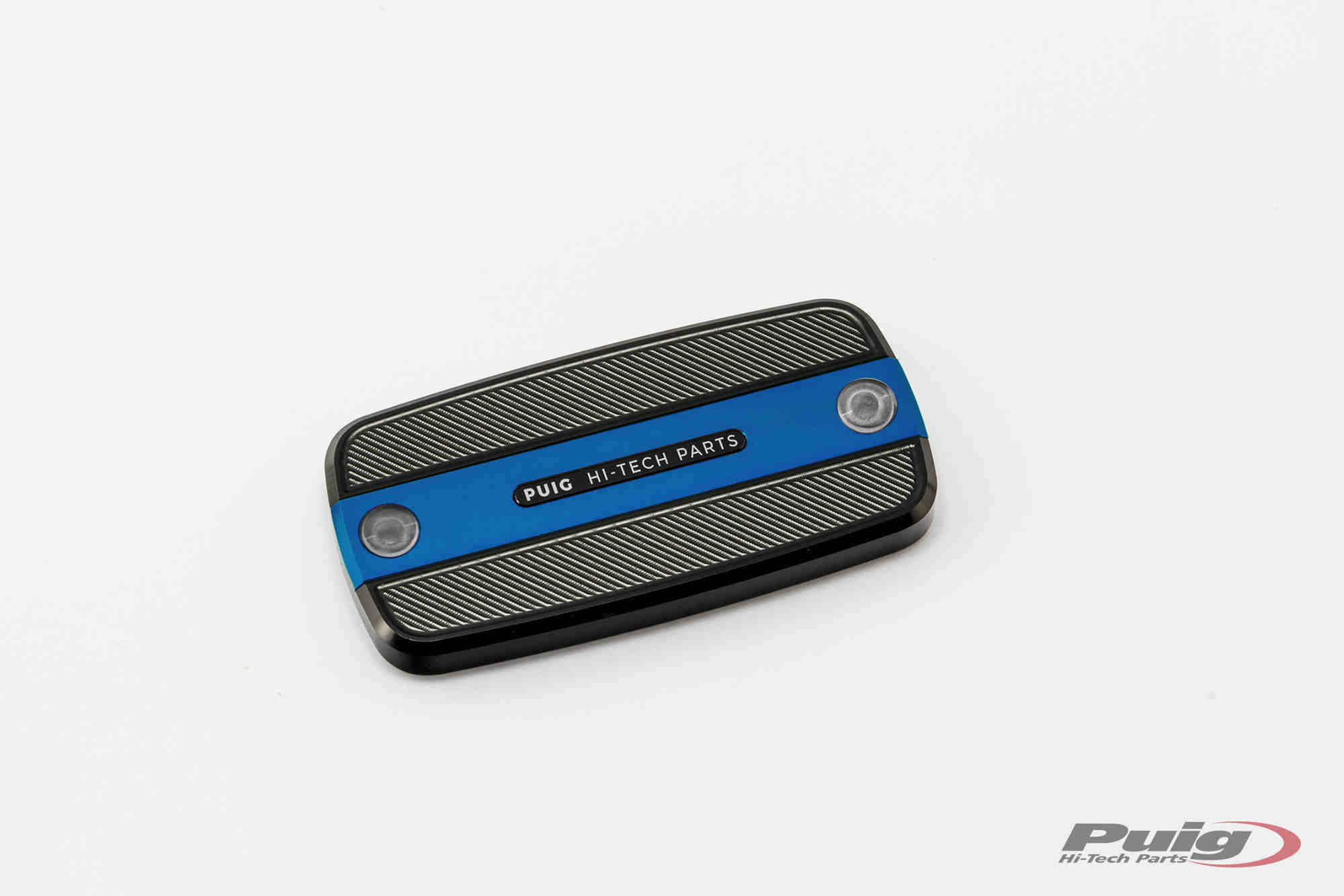 Puig Clutch Fluid Reservoir Cover | Blue | Various Honda Models - Shop name