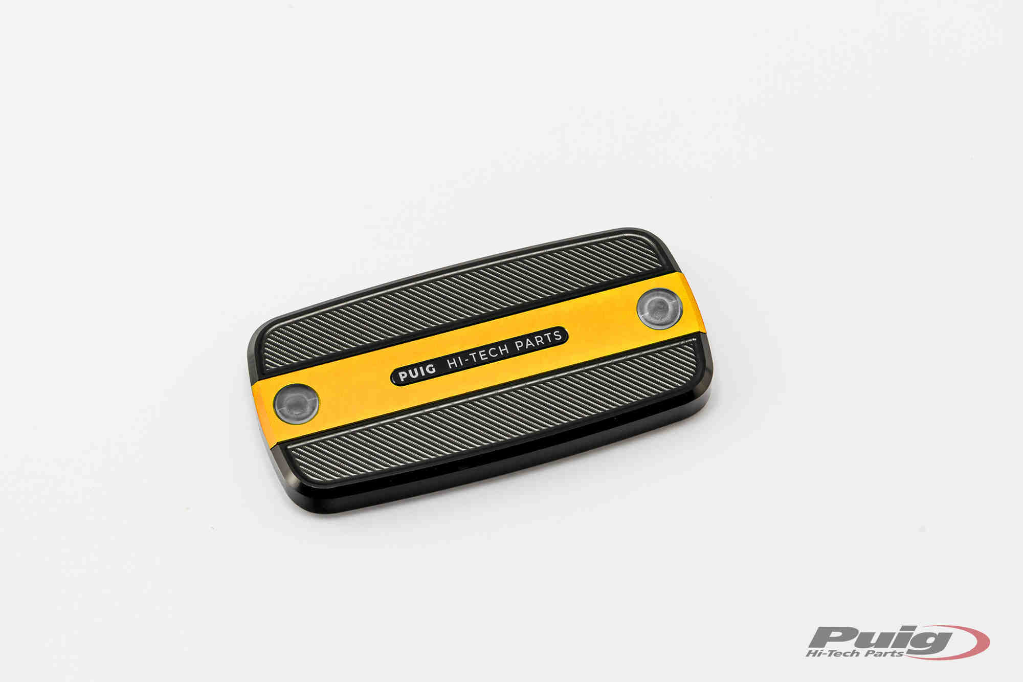 Puig Clutch Fluid Reservoir Cover | Gold | Various Honda Models - Shop name