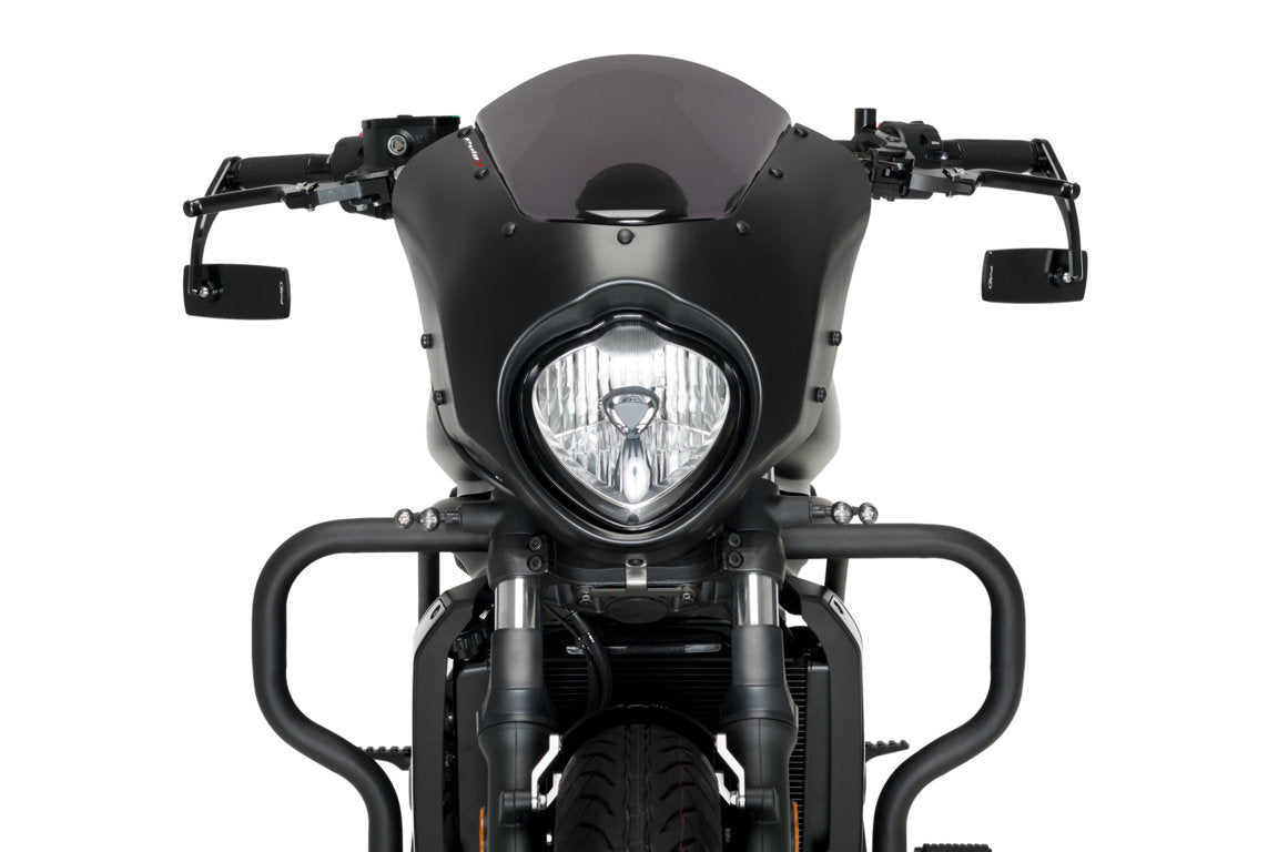 Puig Dark Night Semifairing | Dark Smoke | Kawasaki Vulcan S 2015>Current - Pyramid Motorcycle Accessories