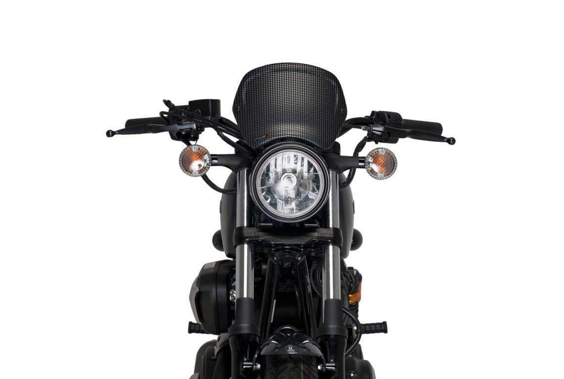Puig Fly Screen (ABS) | Carbon Look | Yamaha XV 950 Racer 2014>Current - Shop name