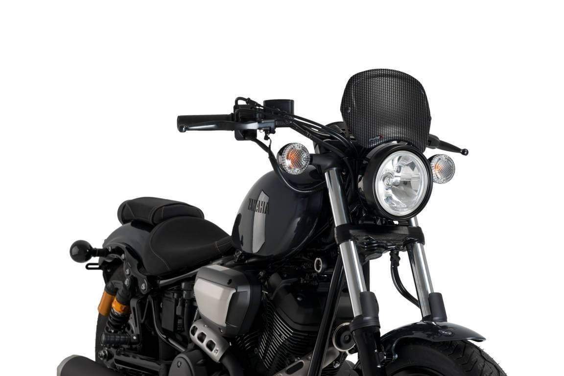 Puig Fly Screen (ABS) | Carbon Look | Yamaha XV 950 Racer 2014>Current - Shop name