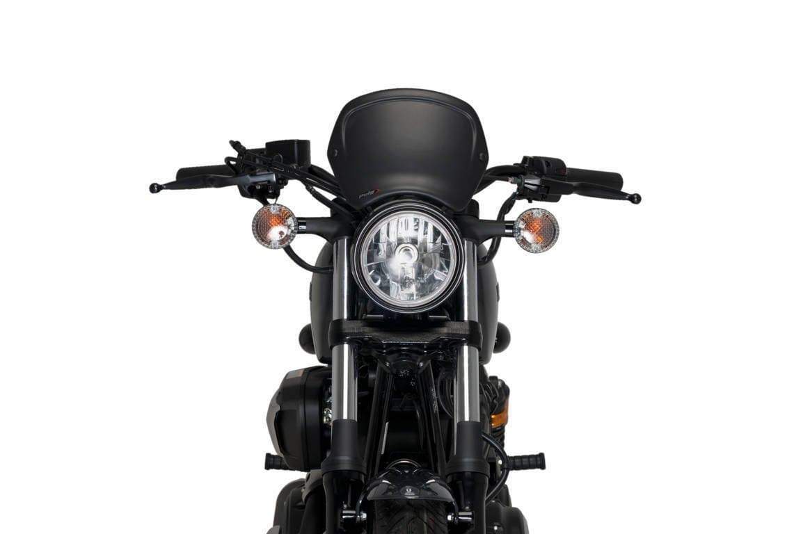 Puig Fly Screen (ABS) | Matte Black | Yamaha XV 950/R 2014>Current - Shop name