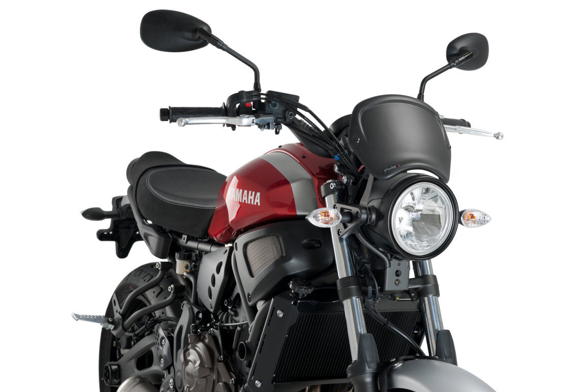 Puig Fly Screen | Matte Black | Moto Guzzi V7 III Stone 2017>Current - Shop name
