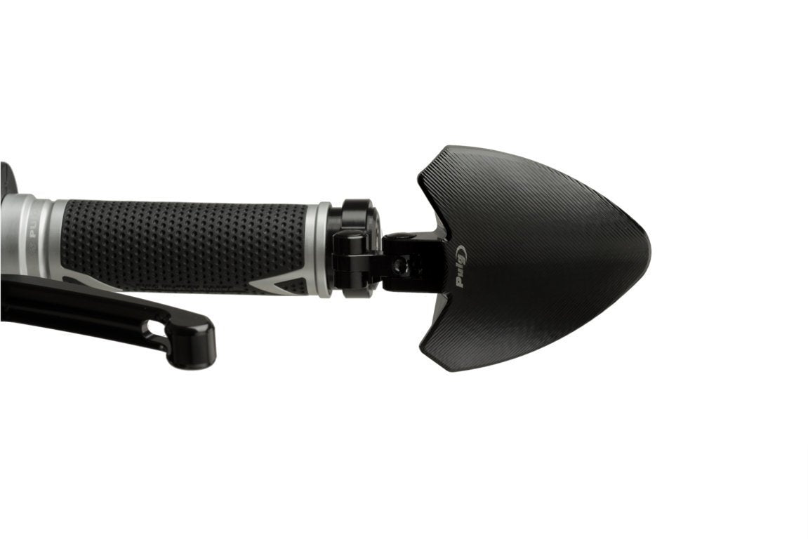 Puig Fold Bar End Mirror Left | Black - Shop name