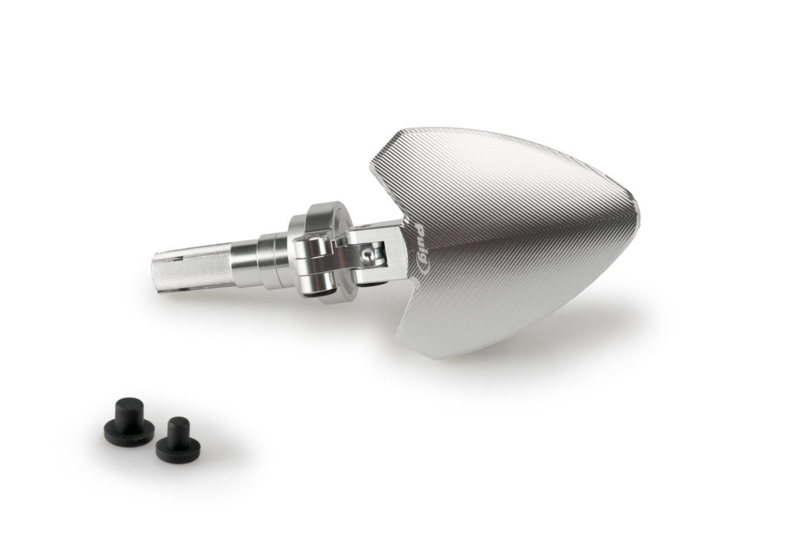Puig Fold Bar End Mirror Left | Silver - Shop name