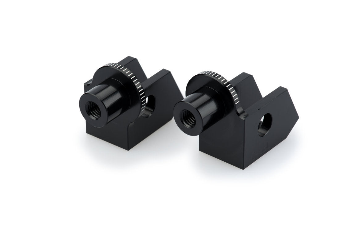 Puig Footpeg Adaptors Rider | Black | Honda CRF 1100 L Africa Twin Adventure Sports 2020>Current - Shop name