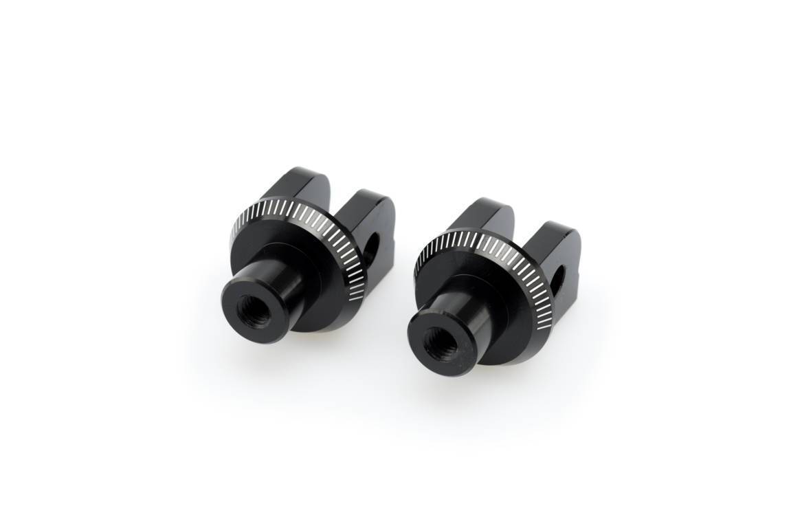 Puig Footpeg Adaptors Rider | Black | Honda VFR 800 X Crossrunner 2011>2014 - Shop name