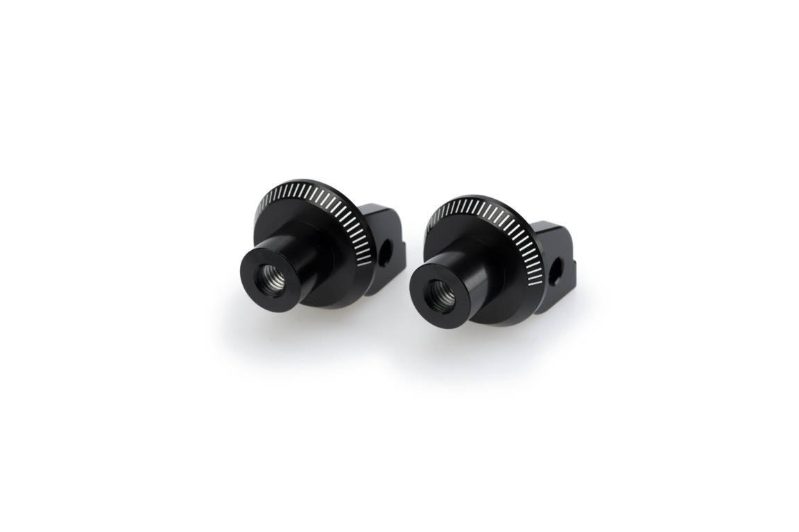 Puig Footpeg Adaptors Rider | Black | MV Agusta Brutale 800 RR 2013>Current - Shop name