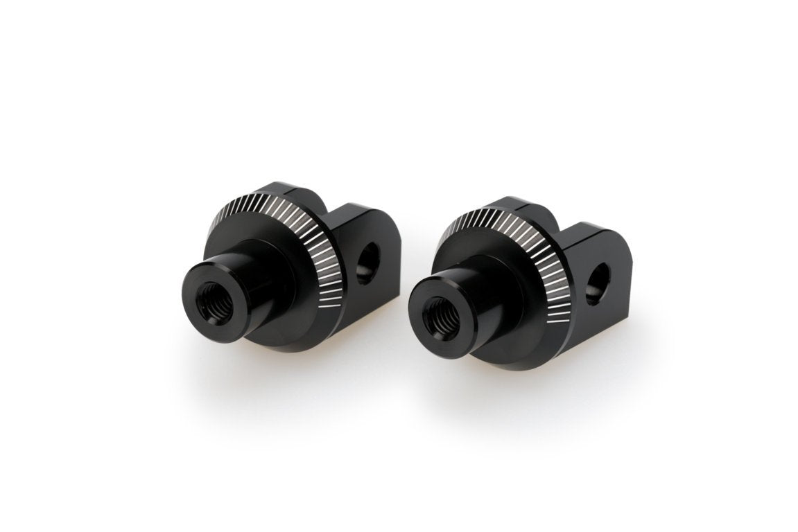 Puig Footpeg Adaptors Rider | Black | Suzuki Hayabusa GSX1300R 2021>Current - Shop name