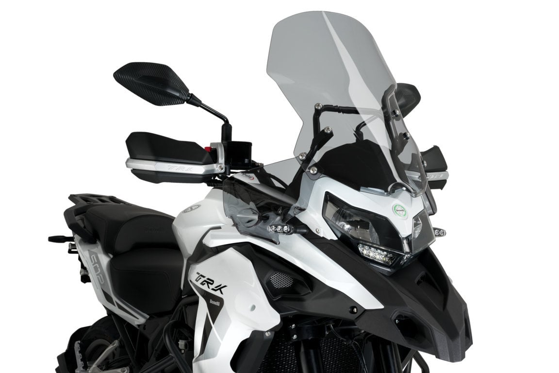 Puig Front Deflectors | Light Smoke | Benelli TRK 502 X 2017>2022 - Shop name
