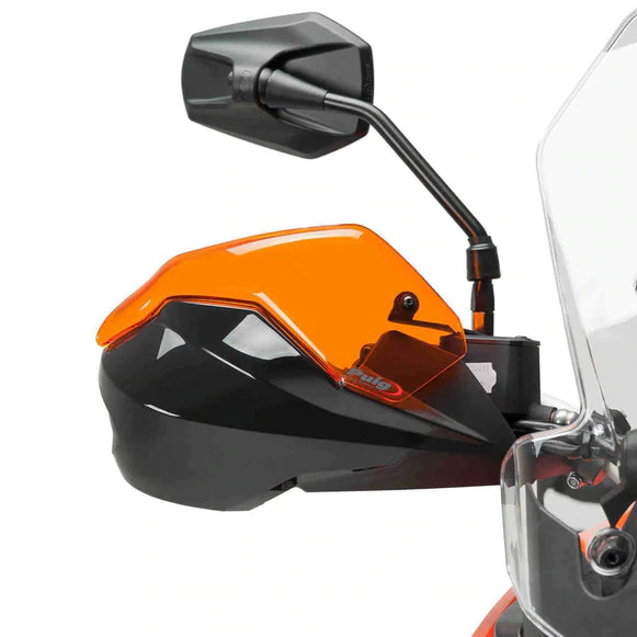 Puig Handguard Extensions | Orange | KTM 1090 Adventure 2017>2020 - Pyramid Motorcycle Accessories
