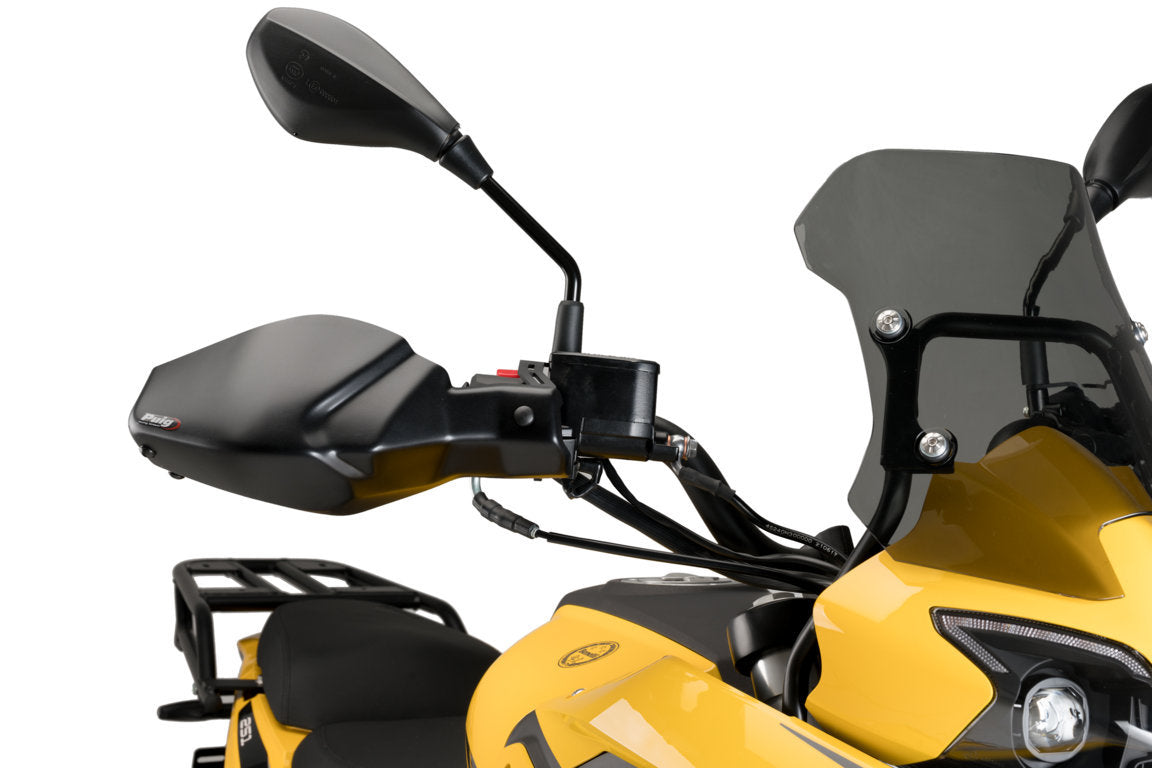 Puig Handguards | Matte Black | Benelli TRK 251 2018>2020 - Shop name