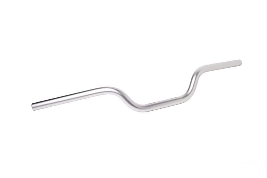 Puig Handlebar 22mm Cylindrical 76mm Rise | Silver - Shop name