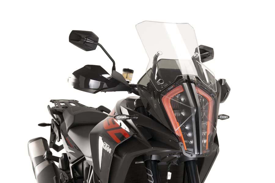 Puig Headlight Guard | Clear | KTM 1290 Super Adventure R 2017>2020 - Pyramid Motorcycle Accessories