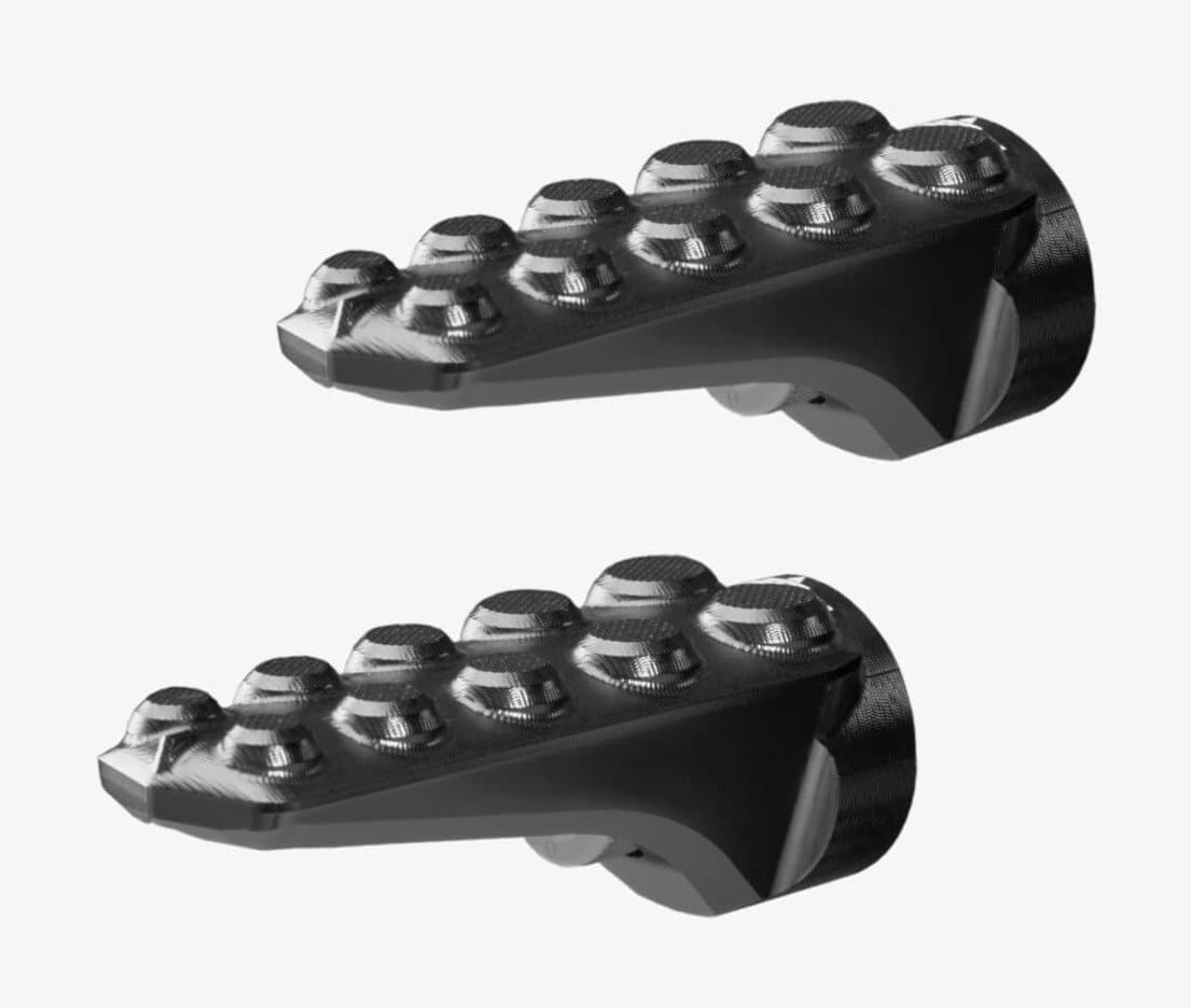 Puig Heritage Footpegs | Black - Shop name