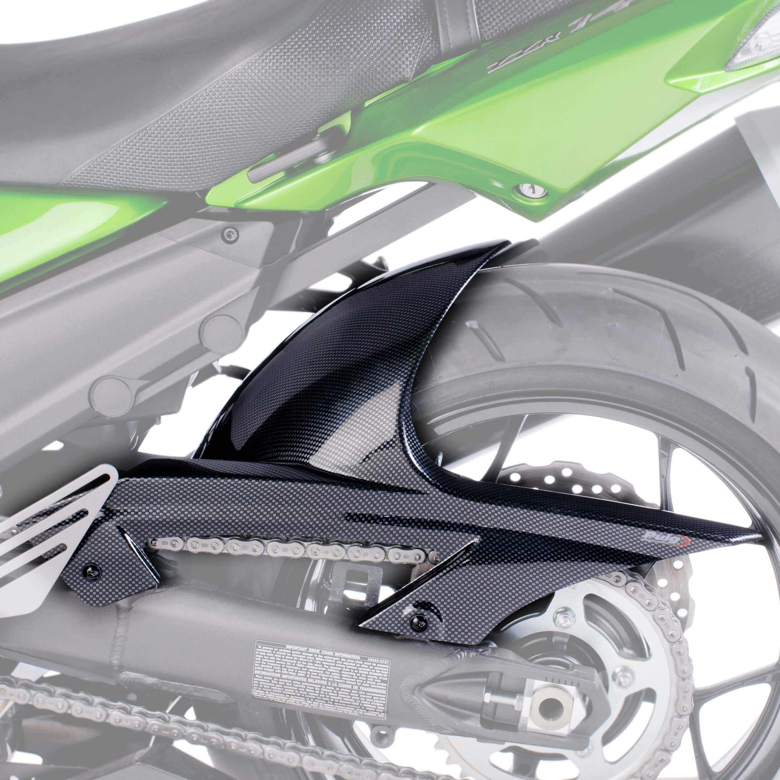 Puig Hugger | Carbon Look | Kawasaki ZZR 1400 2012>Current - Shop name