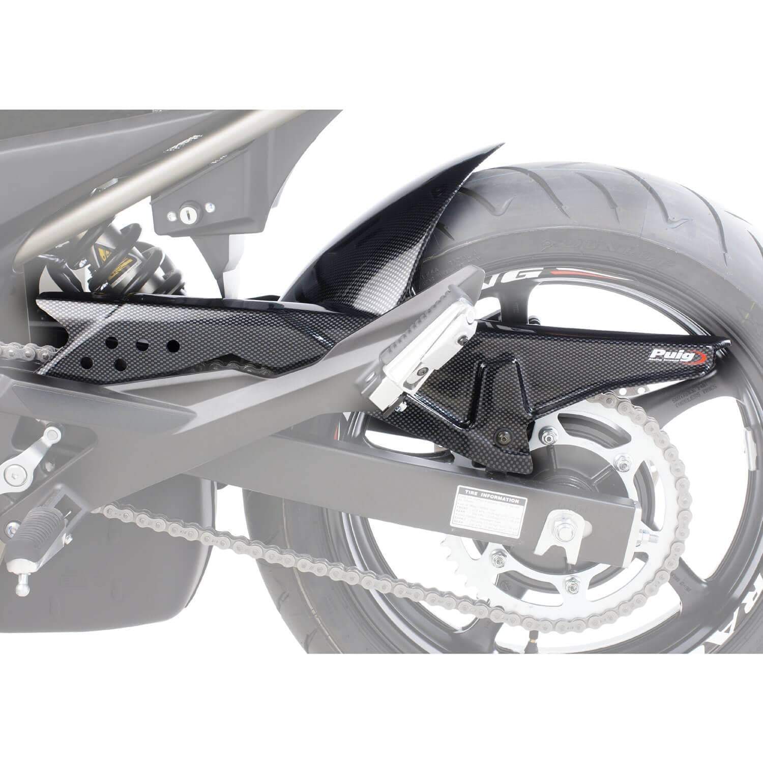 Puig Hugger | Carbon Look | Yamaha XJ6 Diversion 2009>2016 - Shop name
