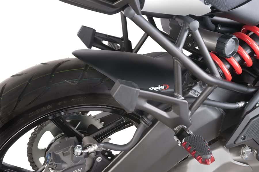 Puig Hugger | Matte Black | Kawasaki Versys 650 2007>Current - Shop name