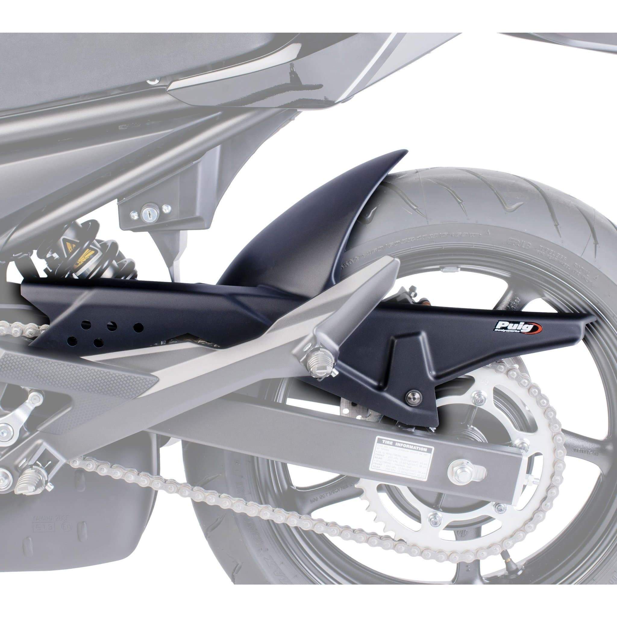 Puig Hugger | Matte Black | Yamaha XJ6 Diversion F 2009>2016 - Shop name
