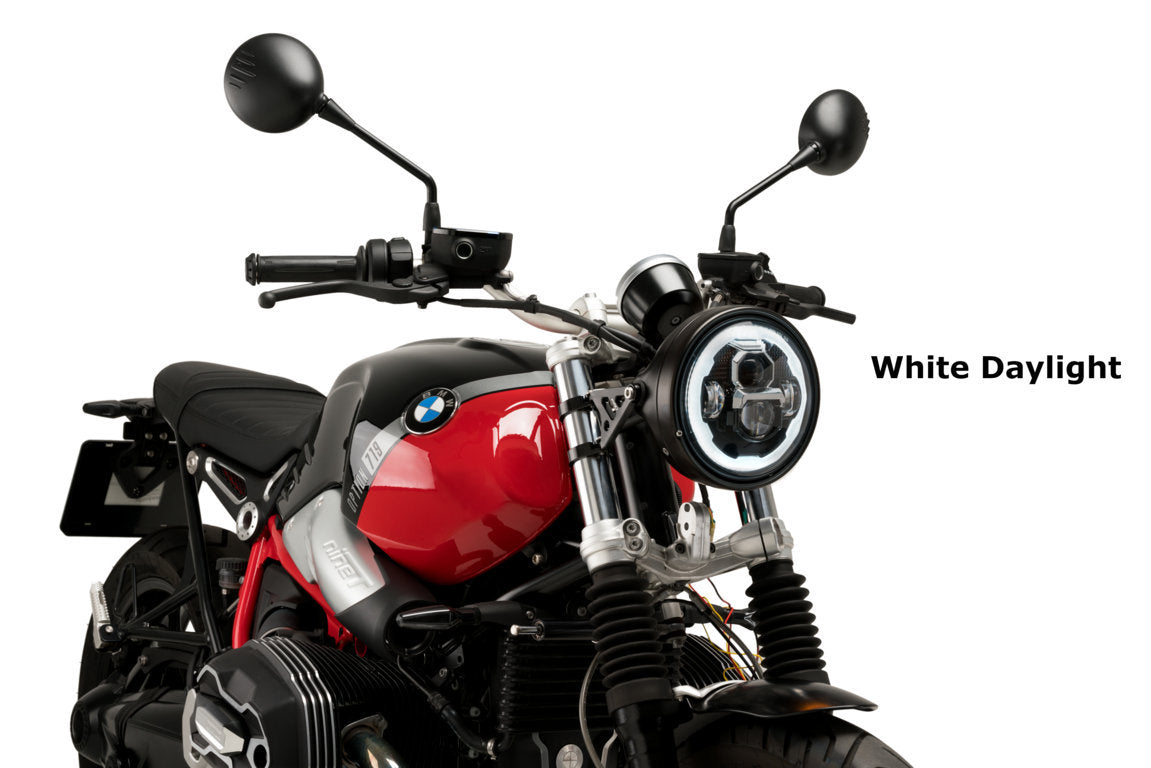 Puig Lumen Z LED Round Headlight (176mm) - Shop name