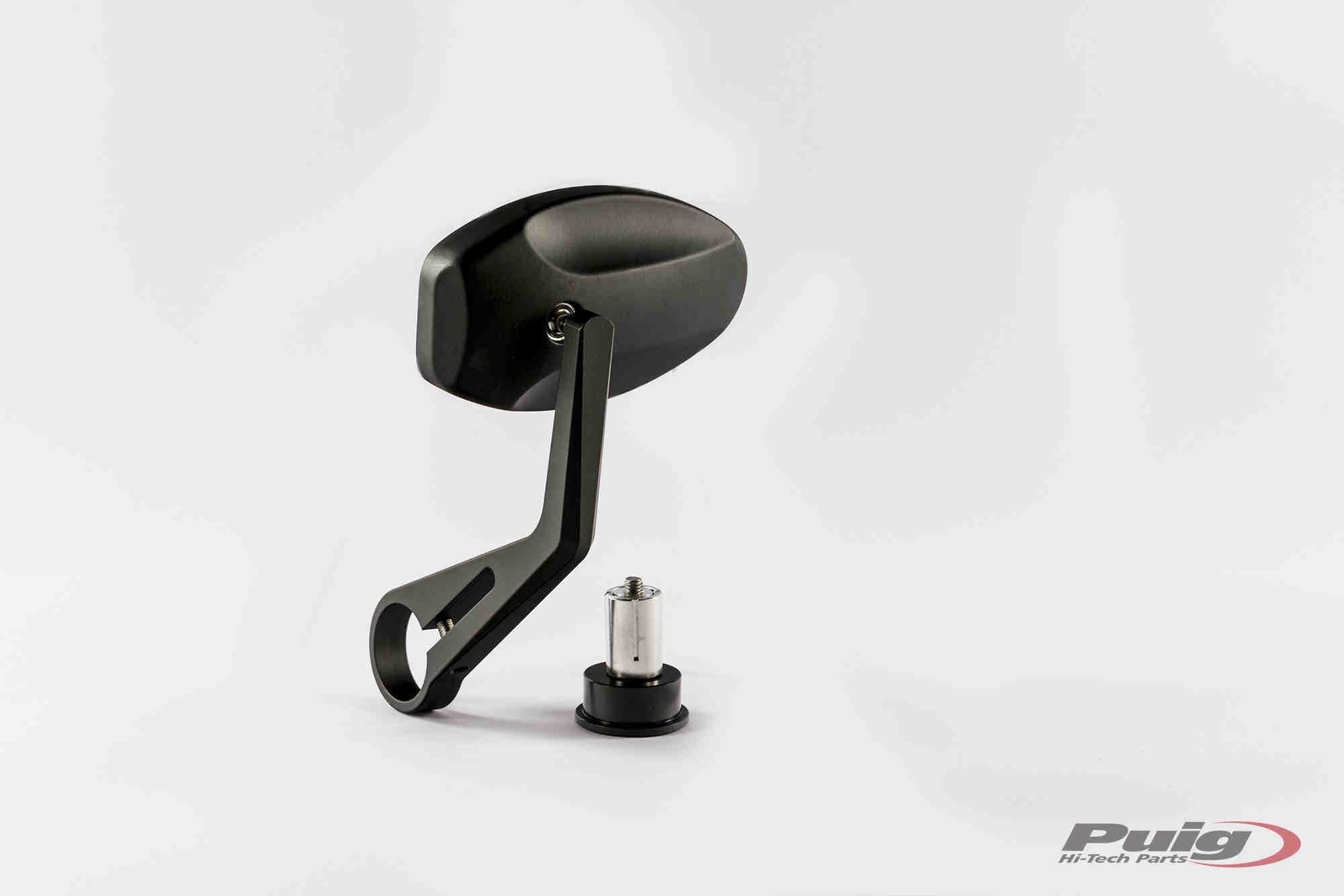 Puig MP Bar End Mirror | Black - Shop name
