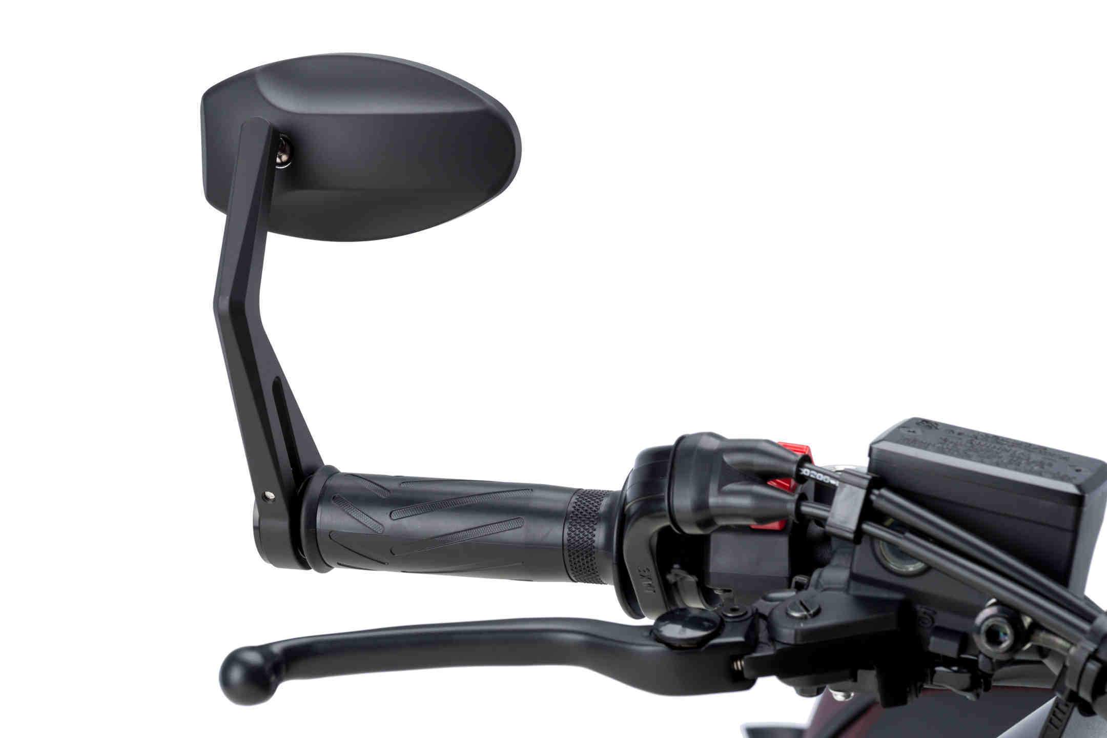 Puig MP Bar End Mirror | Black - Shop name
