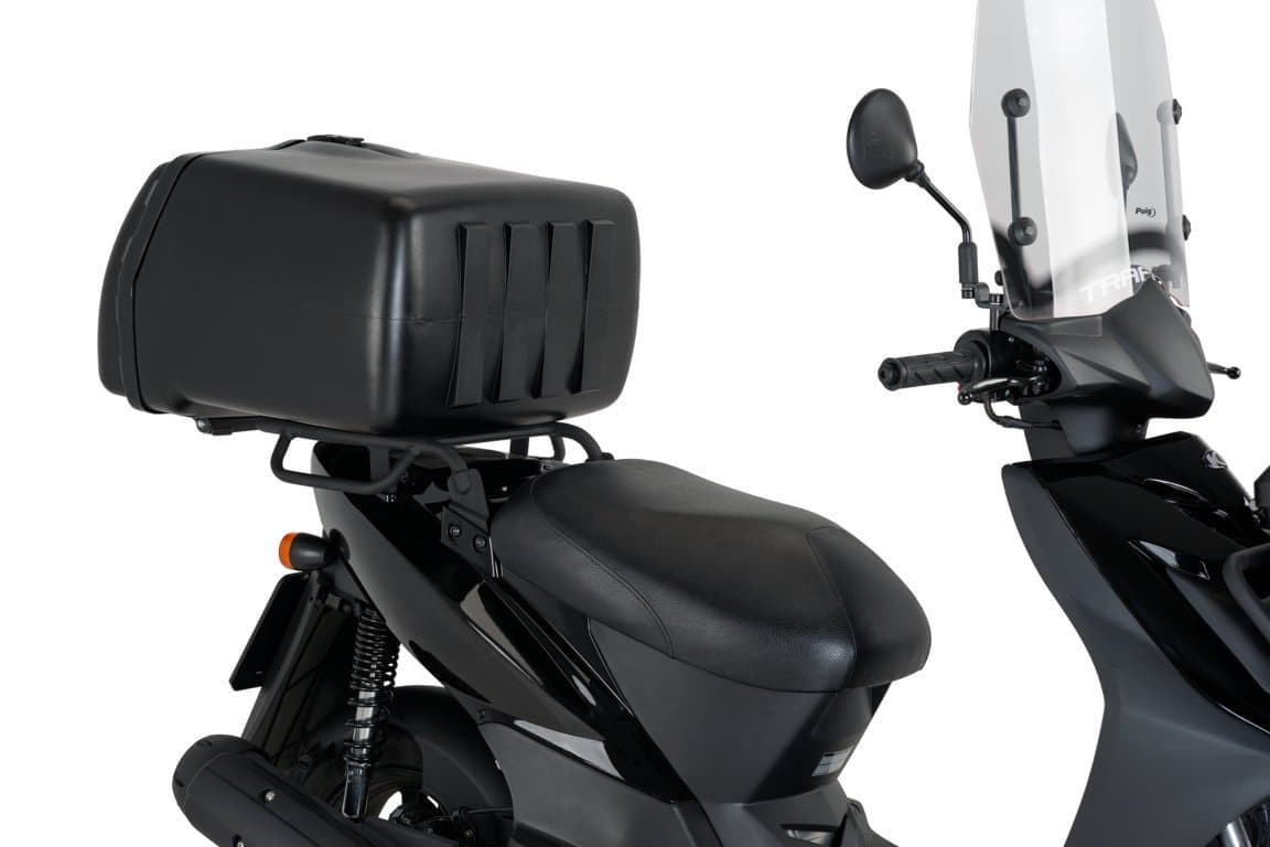 Puig Maxi Box 90L with Lock (Fitting Kit Included) | Black - Shop name