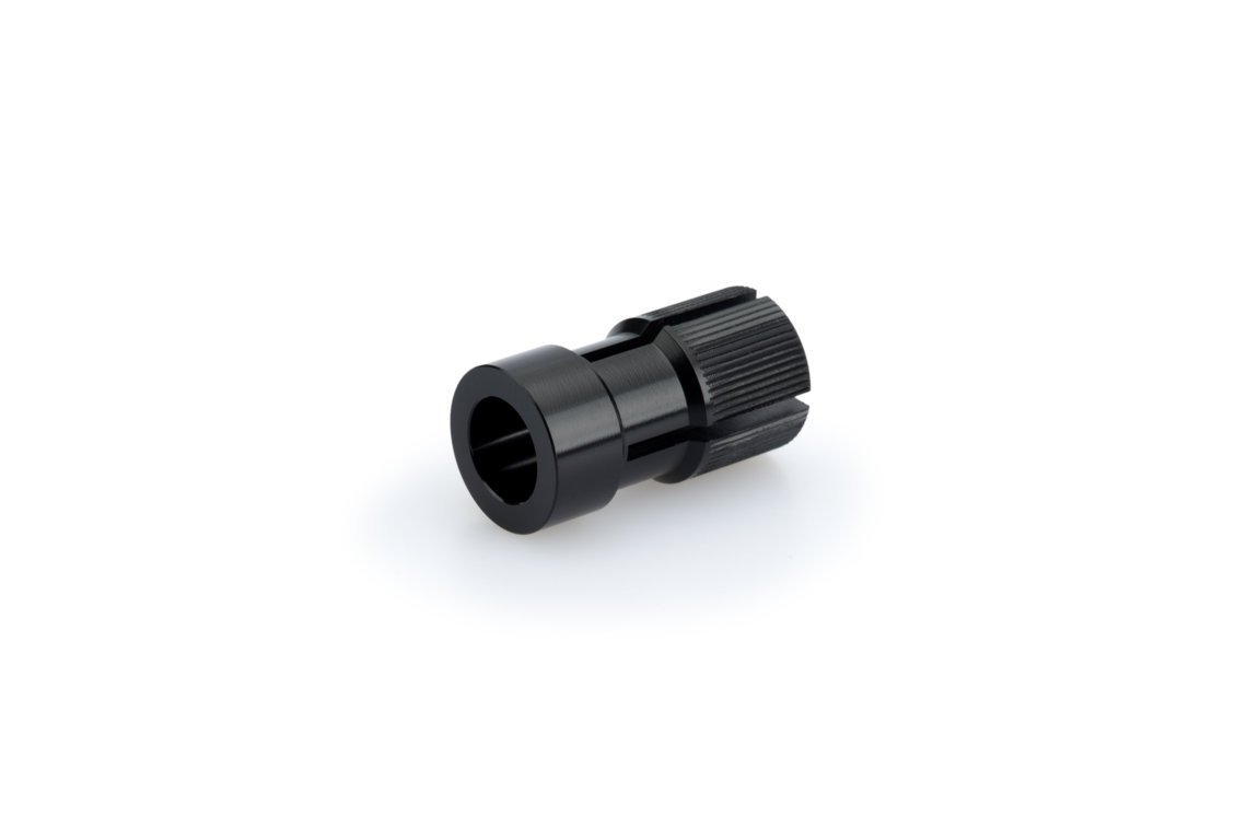 Puig Mirror Adaptor Left or Right Side | Black | Harley Davidson Sportster 1200 Custom 2011>Current - Shop name