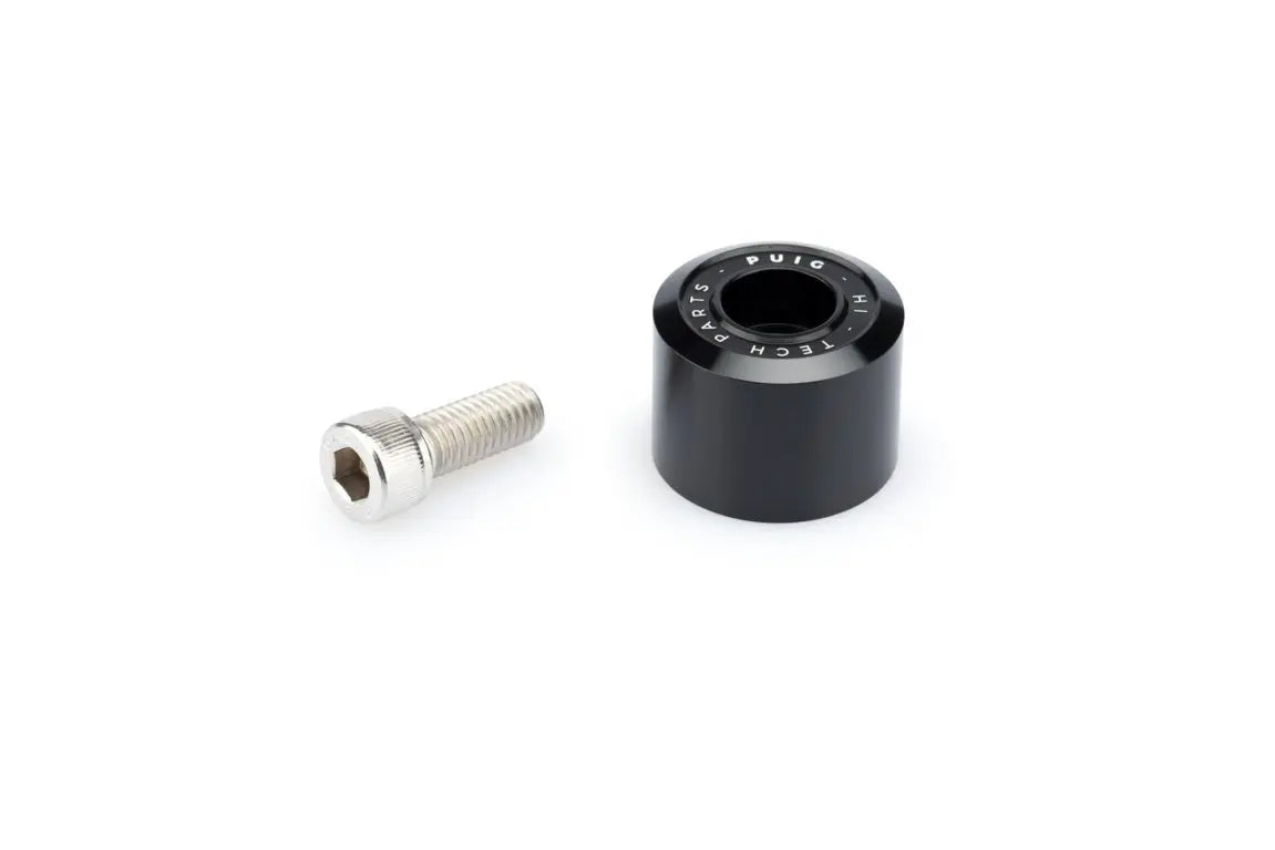 Puig Mirror Adaptor Left or Right Side | Black | Kawasaki ZX10-RR 2017>Current - Shop name