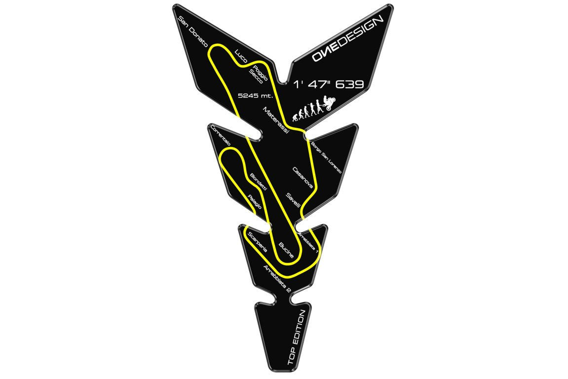 Puig Mugello Tank Pad | Black - Shop name