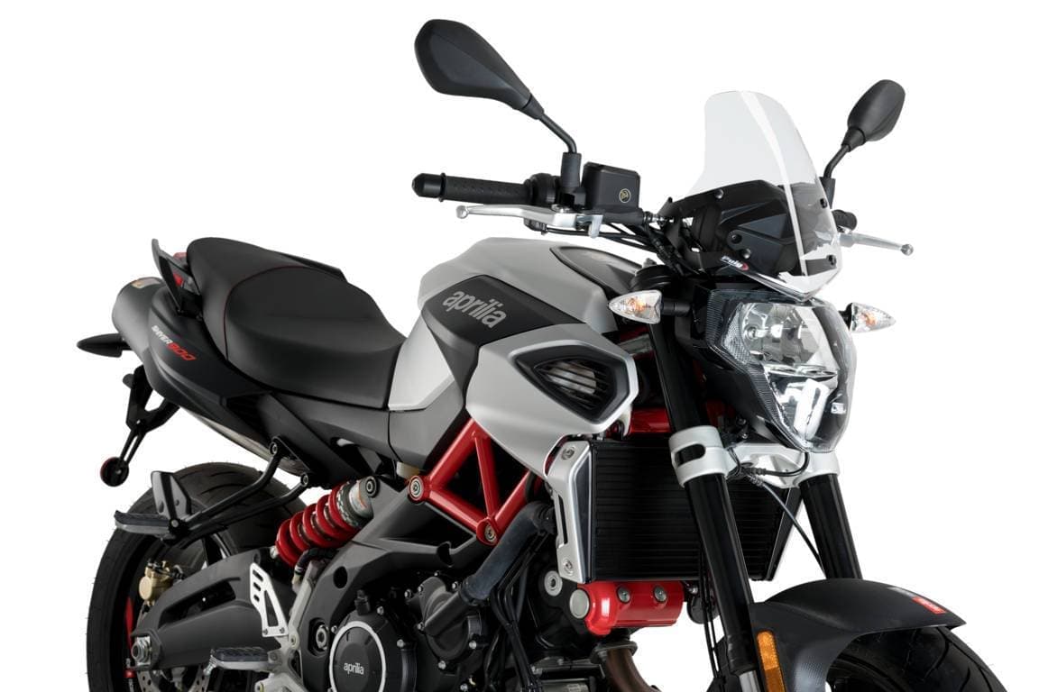 Puig New Generation Sport Screen | Clear | Aprilia Shiver 750 2007>2009 - Shop name