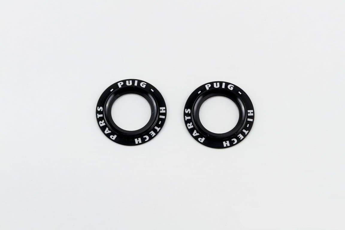 Puig PHB19 Fork/Swing Arm Protector Spares | Black Rings - Shop name