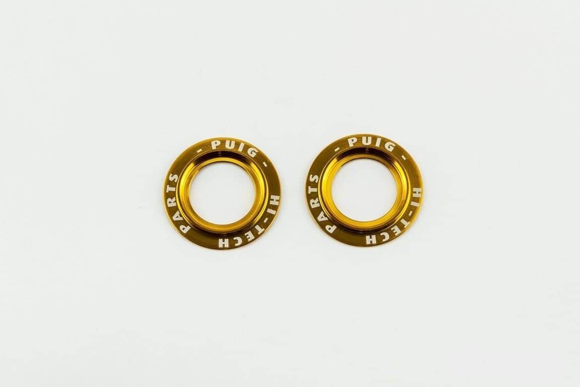 Puig PHB19 Fork/Swing Arm Protector Spares | Gold Rings - Shop name