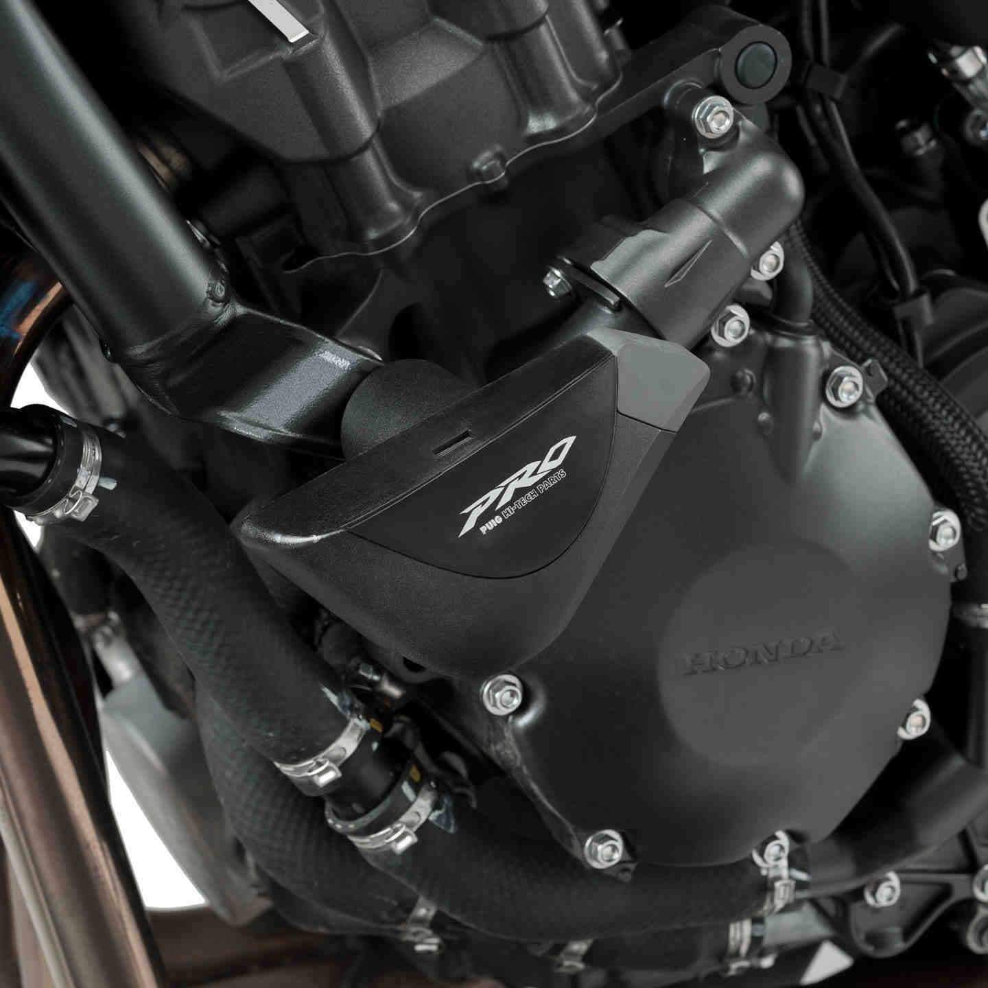 Puig Pro Frame Sliders | Black | Honda CB 1000 R 2018>Current - Shop name