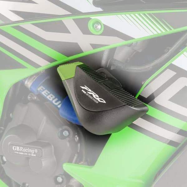 Puig Pro Frame Sliders | Black | Kawasaki ZX10-R 2011>Current - Shop name