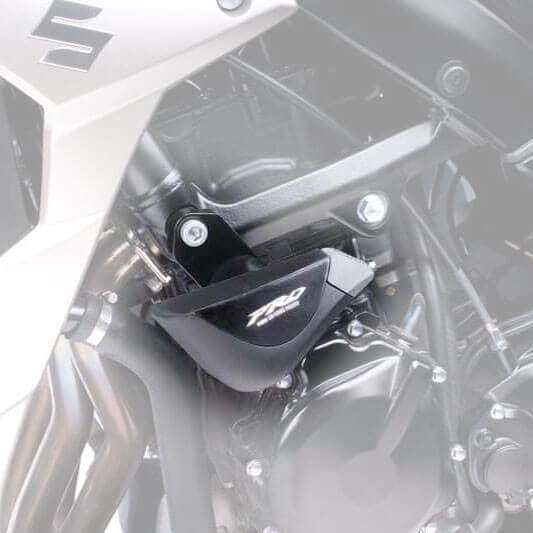 Puig Pro Frame Sliders | Black | Suzuki GSX-S 750 2011>2016 - Shop name