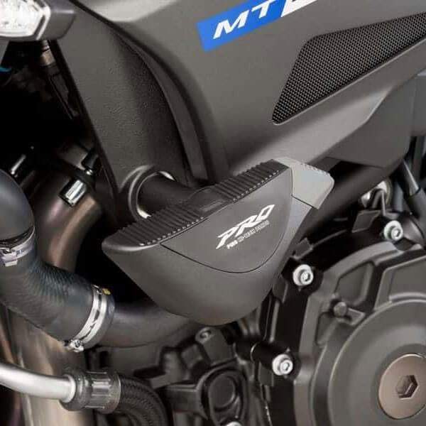 Puig Pro Frame Sliders | Black | Yamaha MT-10 SP 2016>2021 - Shop name