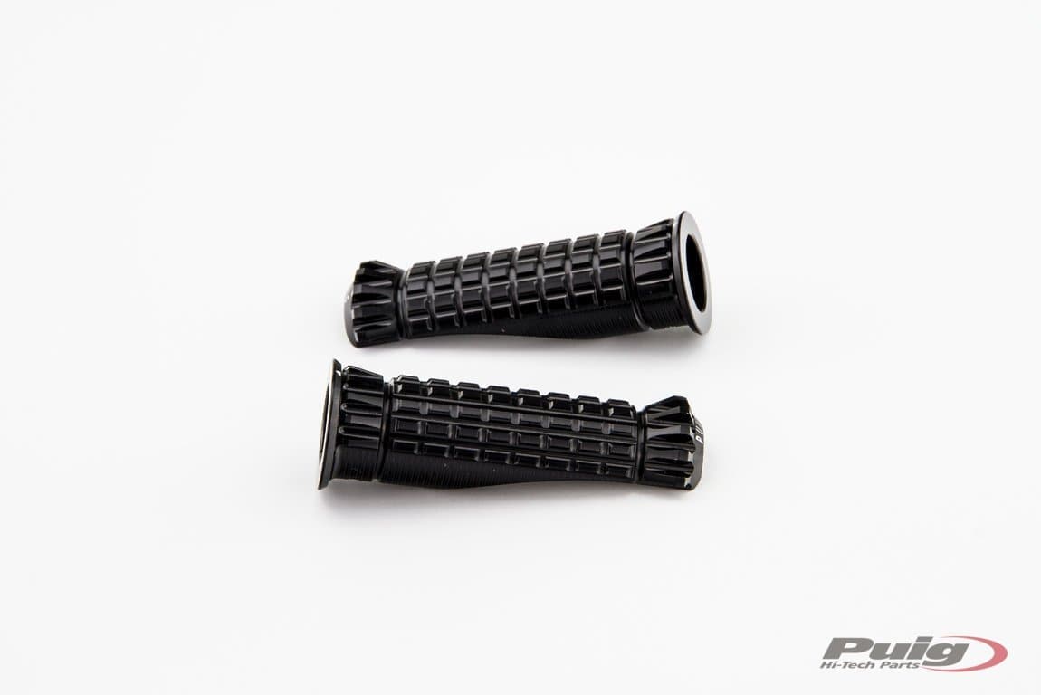Puig R-Fighter Footpegs | Black - Shop name