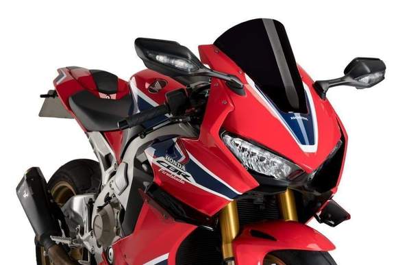 Puig R-Racer Screen | Black (Opaque) | Honda CBR 1000 RR 2017>2019 - Shop name
