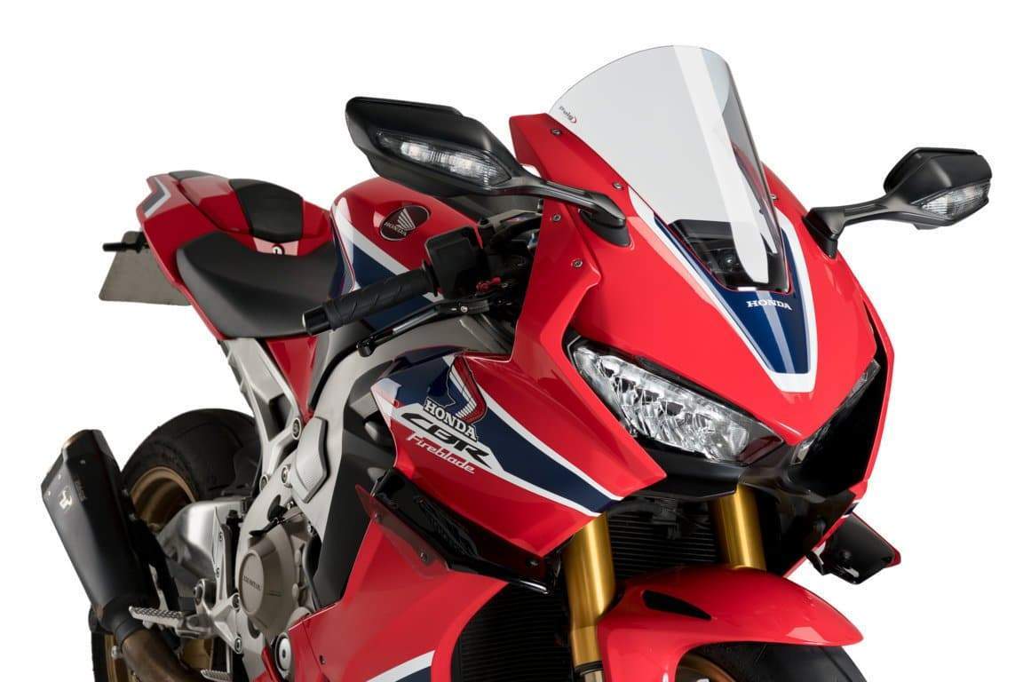 Puig R-Racer Screen | Clear | Honda CBR 1000 RR 2017>2019 - Shop name