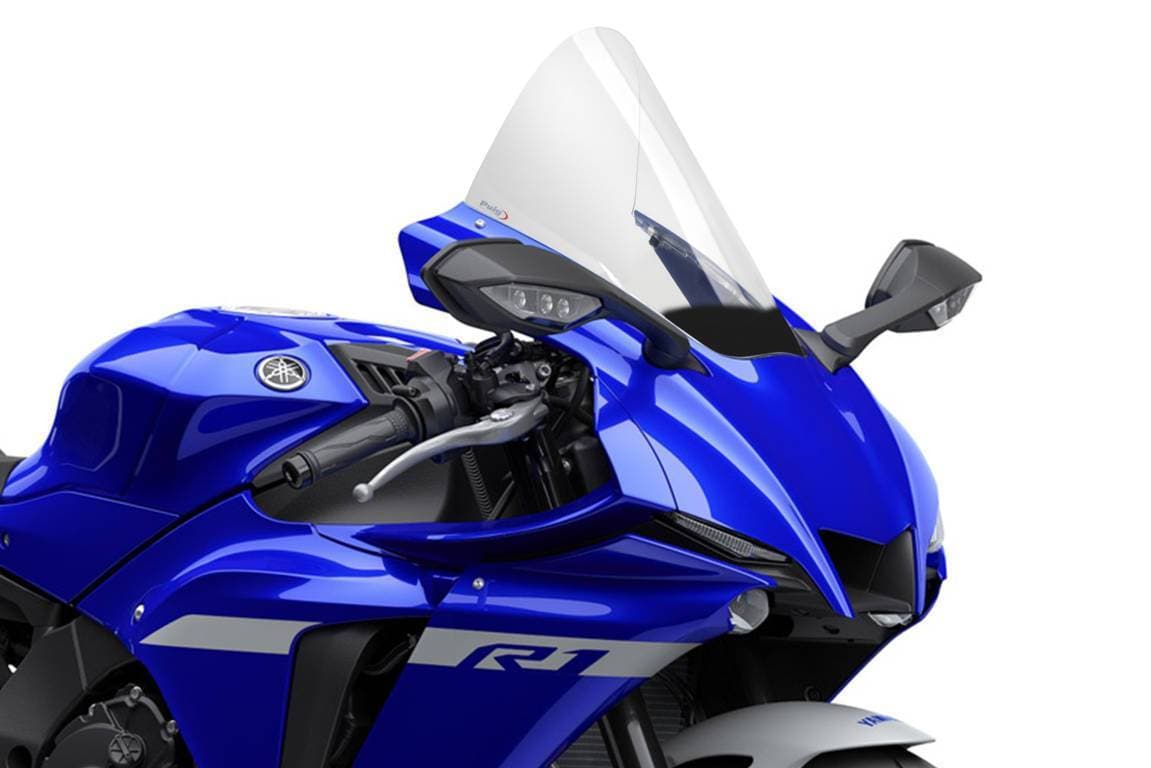 Puig R-Racer Screen | Clear | Yamaha YZF-R1/M 2020>Current - Shop name