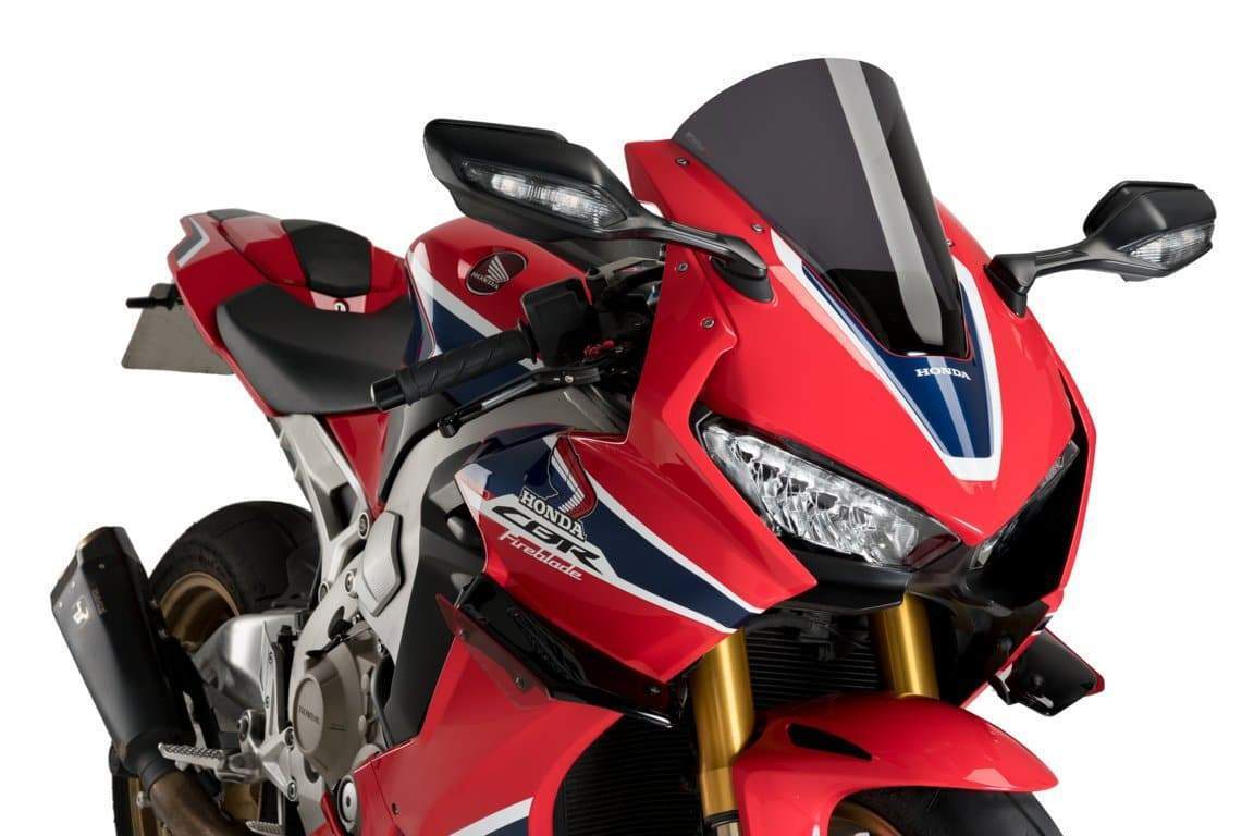 Puig R-Racer Screen | Dark Smoke | Honda CBR 1000 RR 2017>2019 - Shop name