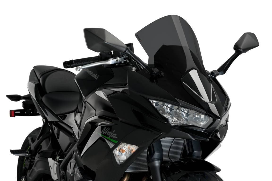 Puig R-Racer Screen | Dark Smoke | Kawasaki Ninja 650 2020>Current - Shop name