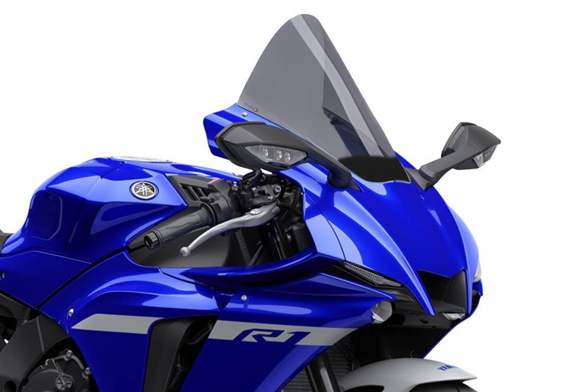 Puig R-Racer Screen | Dark Smoke | Yamaha YZF-R1/M 2020>Current - Shop name