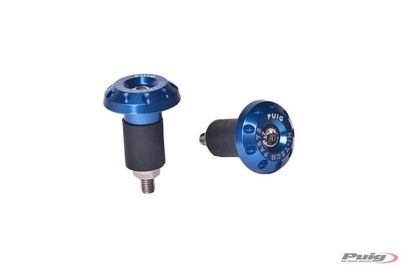 Puig Race Bar Ends | Blue - Shop name