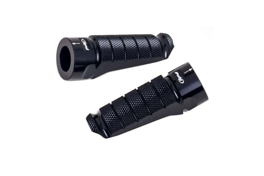 Puig Racing Footpegs | Black - Shop name