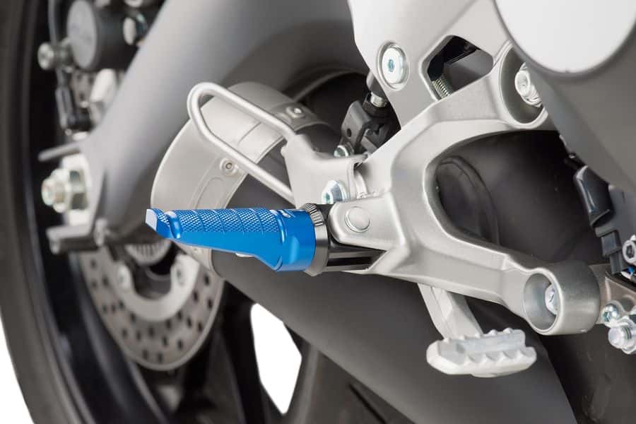 Puig Racing Footpegs | Blue - Shop name