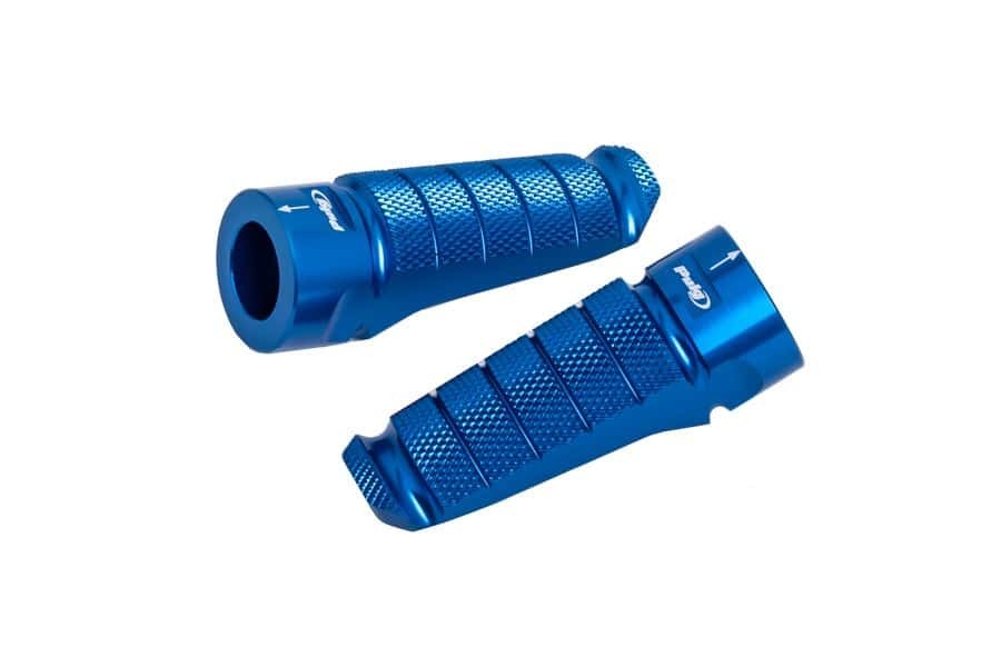 Puig Racing Footpegs | Blue - Shop name
